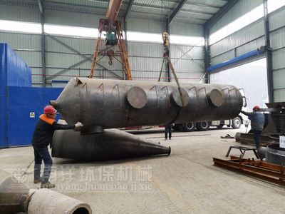 客戶定制的大型污泥烘干機成套設備發貨